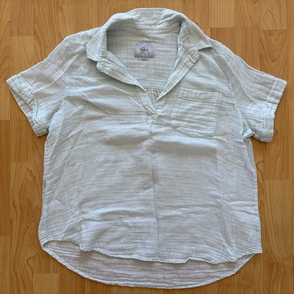 Rails Savannah Shirt in Sky - Size M - Picture 7 of 9